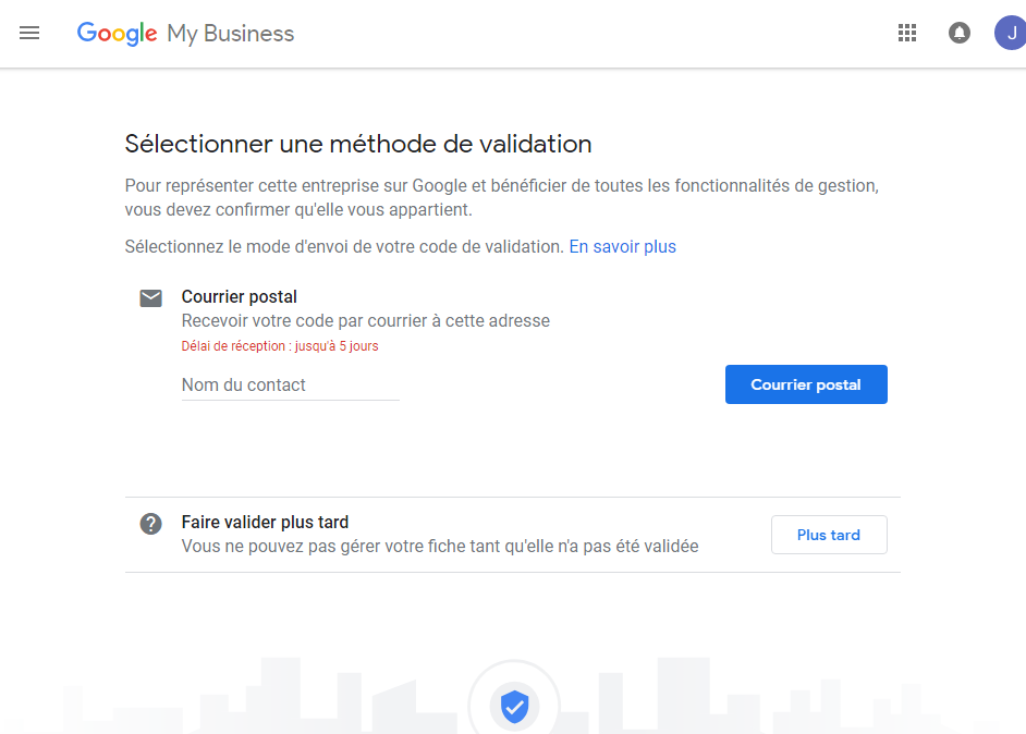 Démarche de validation
