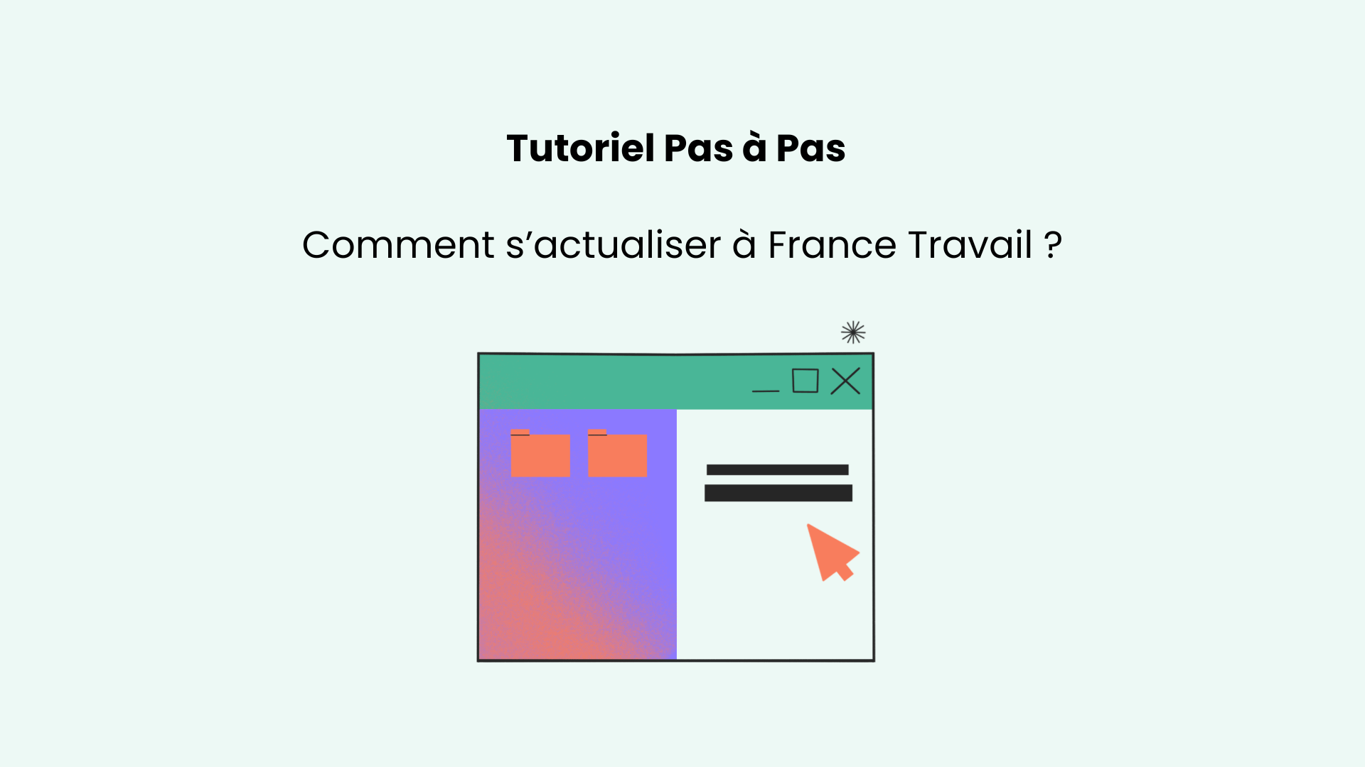 l'actualisation pôle emploi