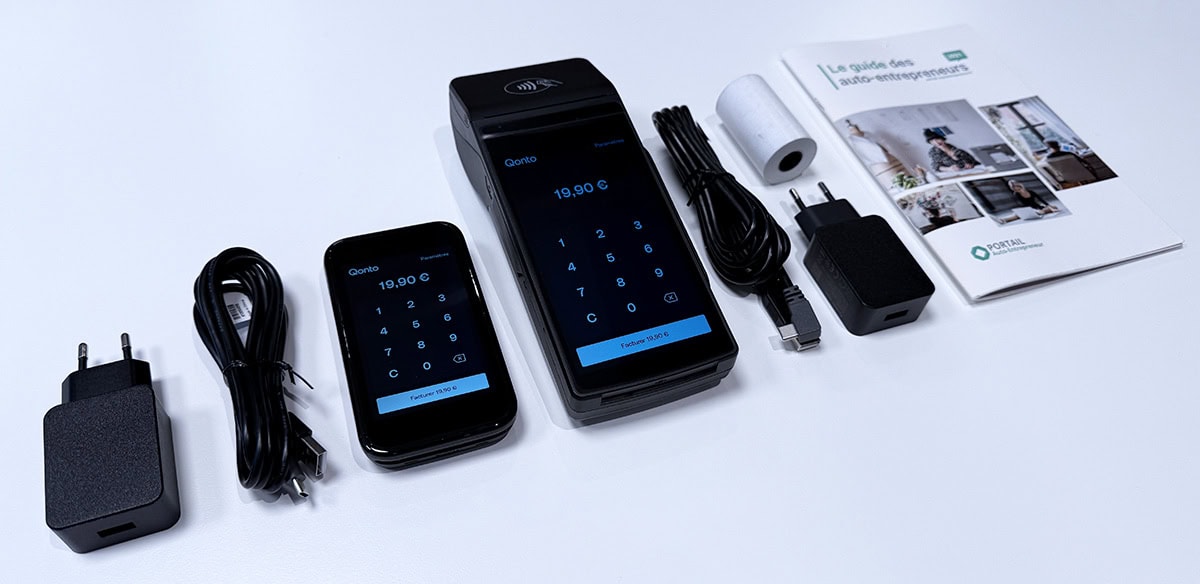 pack de lecteur de carte bancaire qonto