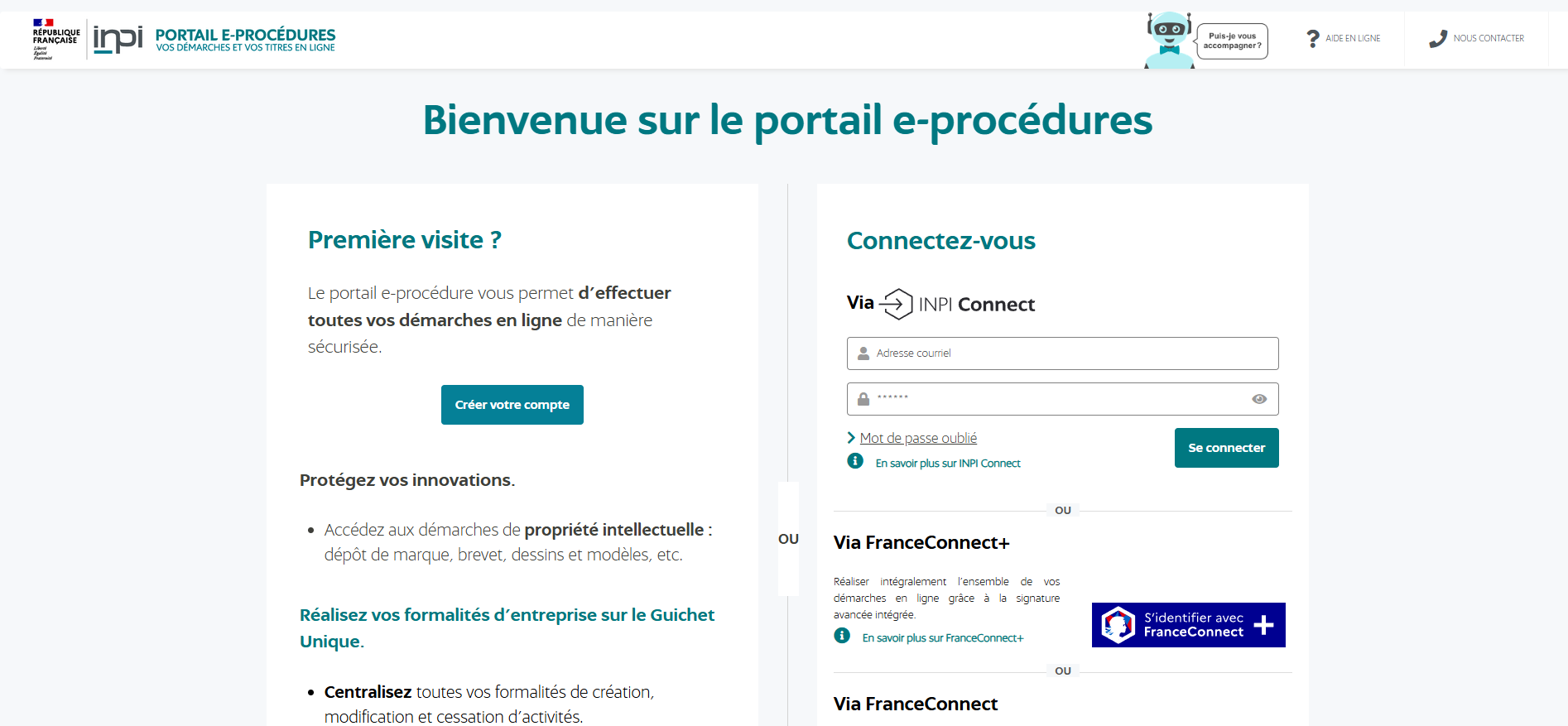 inpi e procedure