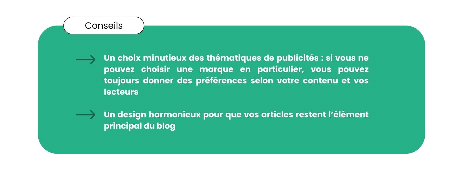 publicité blogueur pro