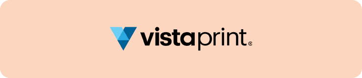 Bannière VistaPrint cartes de visite