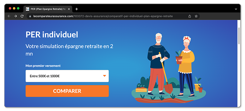 le comparateur assurance website