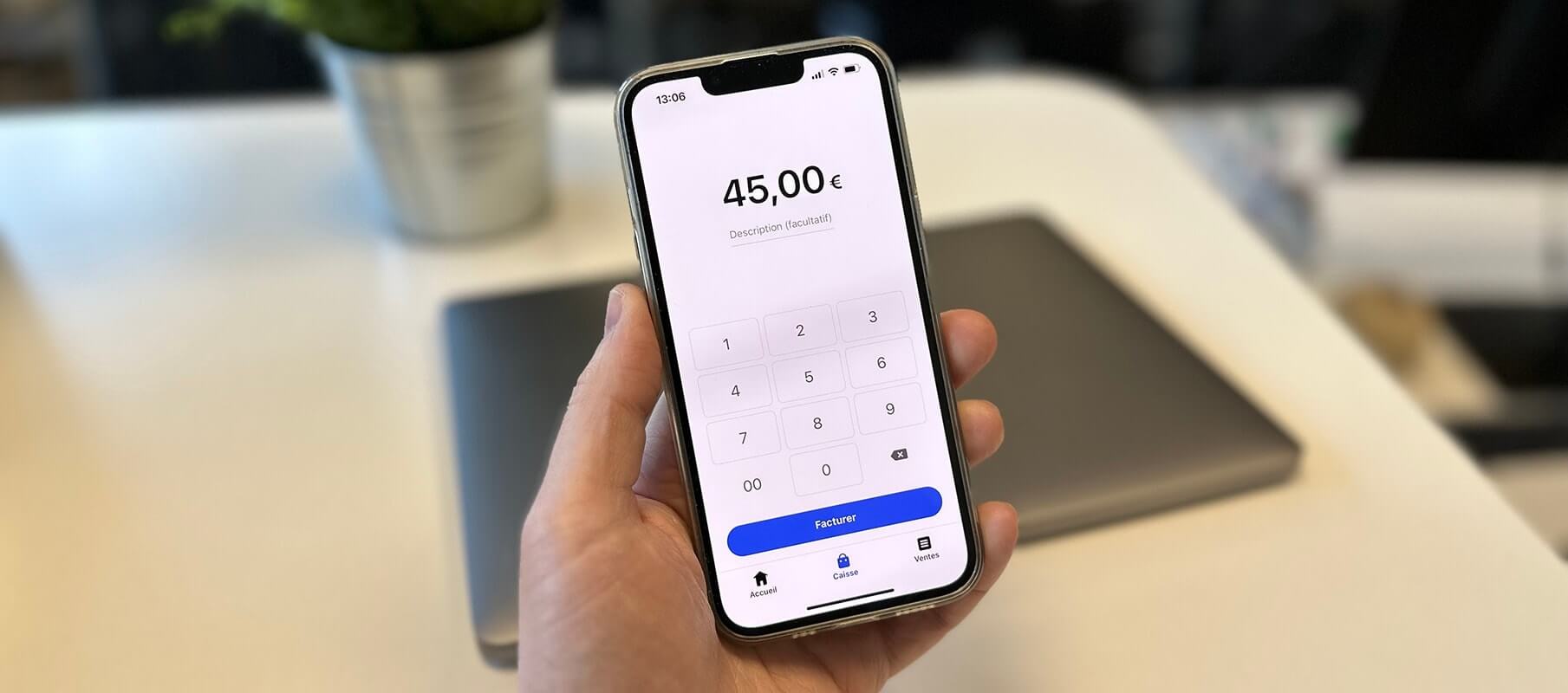 encaissement par smartphone