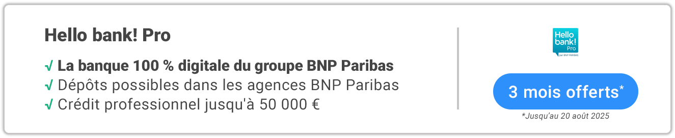 offre Hello bank! Pro
